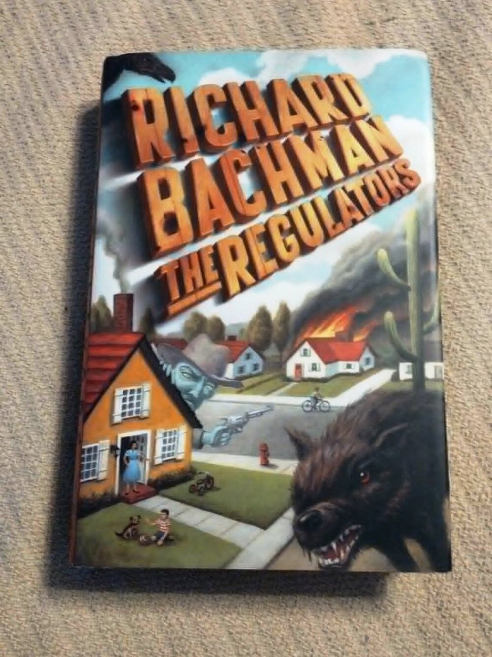 The Regulators by Richard Bachman 1996 Hardcover First Print 1st Ed Stephen King